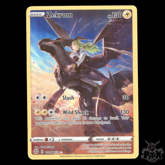 Zekrom #TG05/TG30 Brilliant Stars NM/Near Mint Pokemon 2022