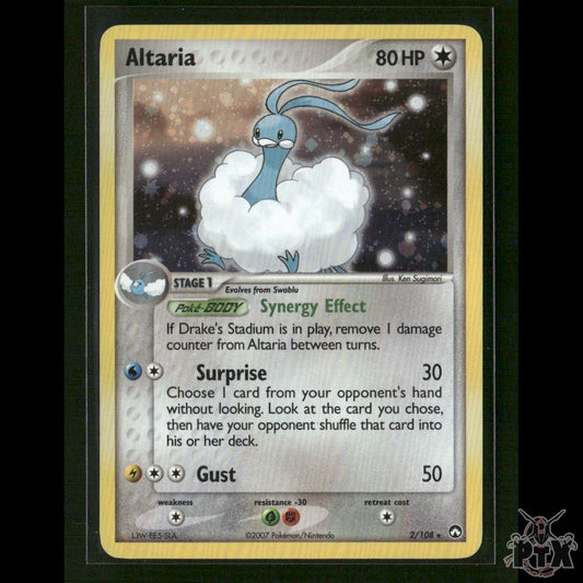 Altaria Holo 2/108 Power Keepers LP Pokemon