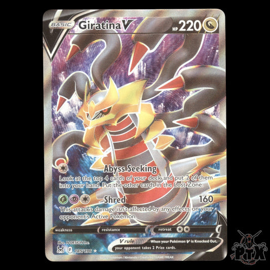 Giratina V 185/196 Lost Origin NM/Near Mint Pokemon 2022