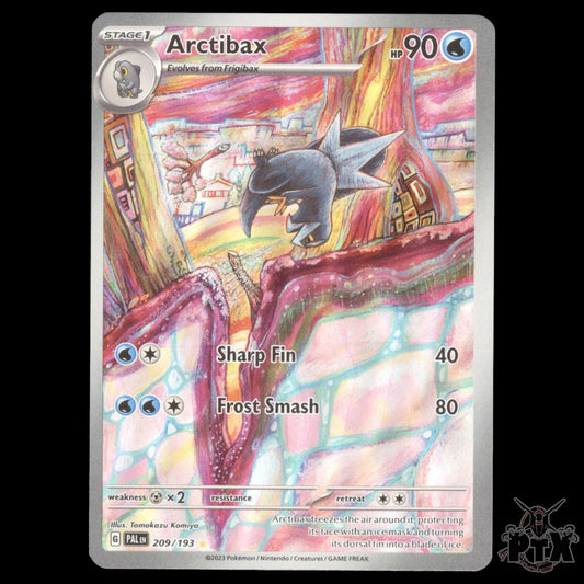 Arctibax #209/193 Paldea Evolved NM/Near Mint Pokemon 2023