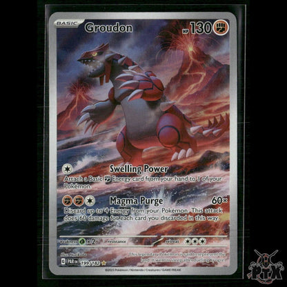 Groudon 199/182 SV04: Paradox Rift NM Pokemon