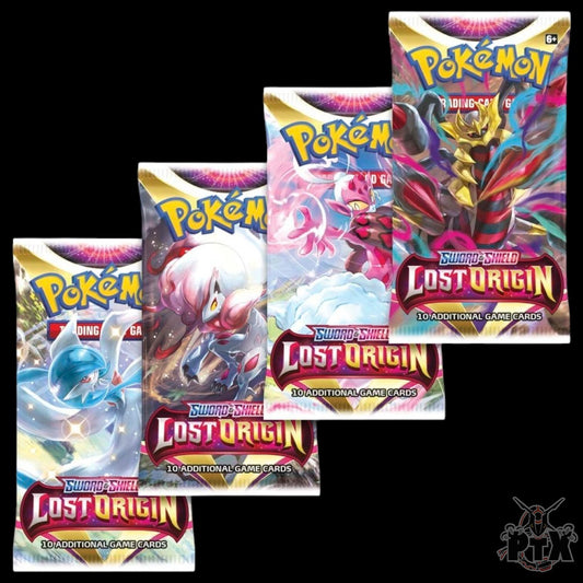 Lost Origin Booster Pack Art Set X4 Pack Pokemon 2022