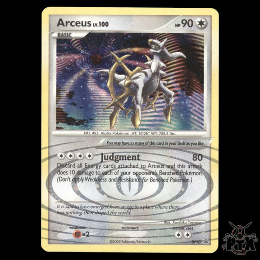Arceus LV.100 #DP50 Diamond & Pearl Promo LP/Lightly Played Pokemon 2009