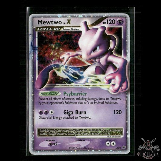 Mewtwo LV.X DP28 Diamond and Pearl Promos MP Pokemon