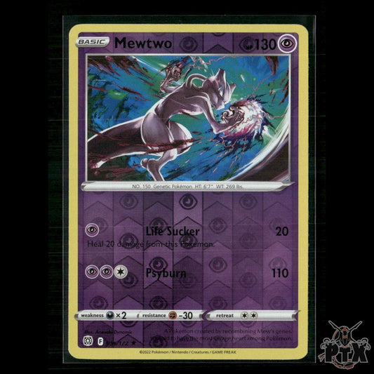 Mewtwo 056/172 SWSH09: Brilliant Stars NM Pokemon