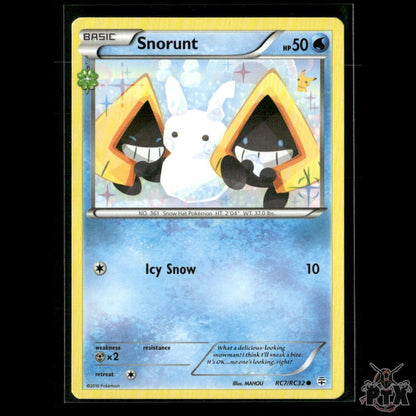 Snorunt RC7/RC32 Generations: Radiant Collection NM Pokemon