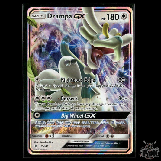 Drampa GX 115/145 SM: Guardians Rising NM Pokemon