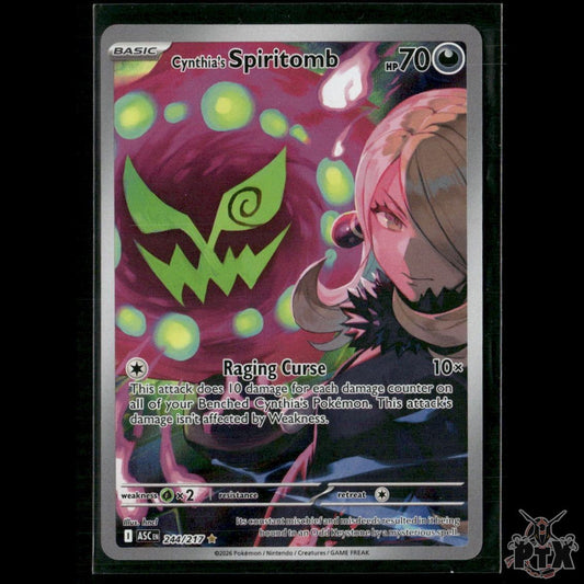 Cynthia's Spiritomb 244/217 ME: Ascended Heroes NM Pokemon