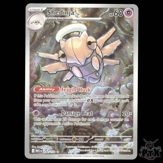 Shedinja #144/132 Mega Evolution NM/Near Mint Pokemon 2025