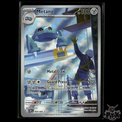 Metang 094/086 ME04: Chaos Rising NM Pokemon