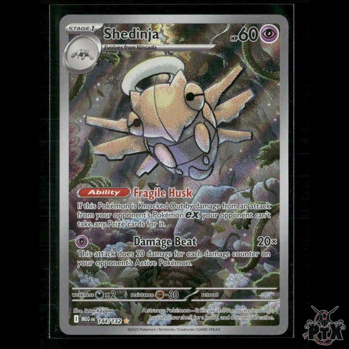 Shedinja 144/132 ME01: Mega Evolution NM Pokemon