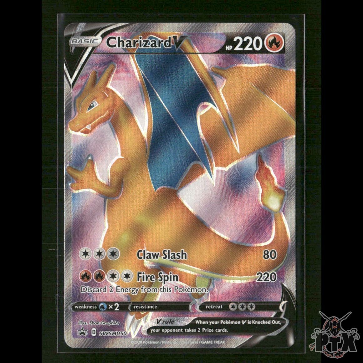 Charizard V SWSH050 SWSH: Sword & Shield Promo Cards NM Pokemon
