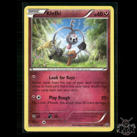 Klefki 48/108 XY - Roaring Skies NM Pokemon