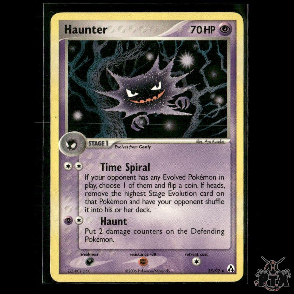 Haunter 35/92 Legend Maker NM Pokemon
