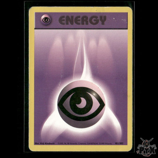 Psychic Energy 101/102 Base Set HP Pokemon
