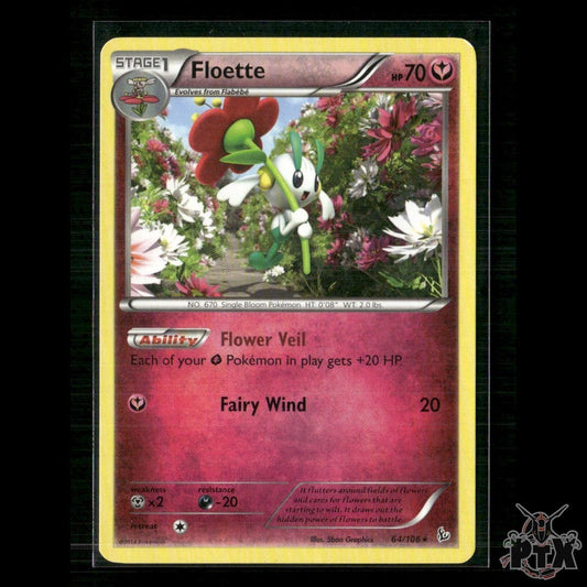 Floette 64/106 XY - Flashfire LP Pokemon