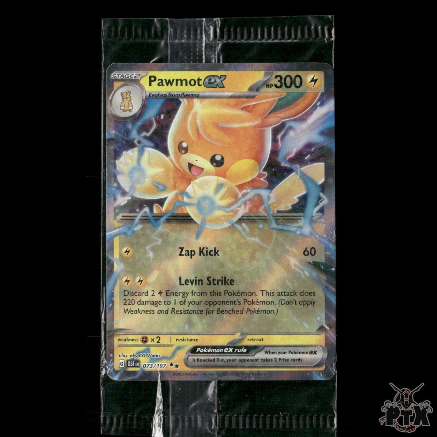 Pawmot ex 073/197 Sealed Promo NM Pokemon