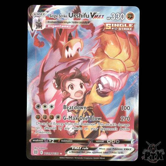 Single Strike Urshifu VMAX #TG19/TG30 Brilliant Stars NM/Near Mint Pokemon 2022