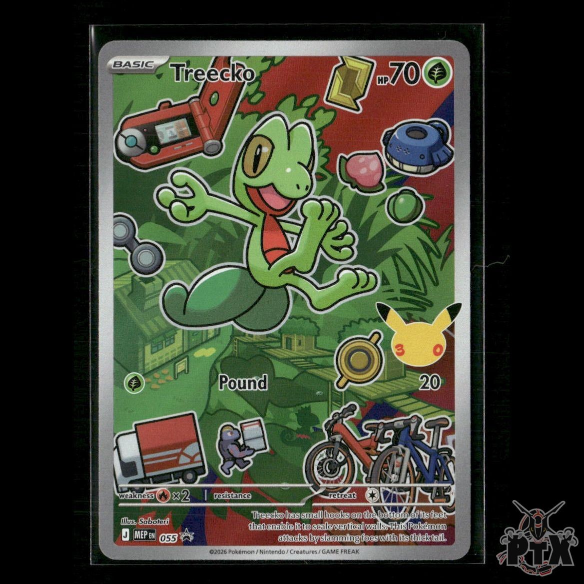 Treecko 055 ME: Mega Evolution Promo NM Pokemon