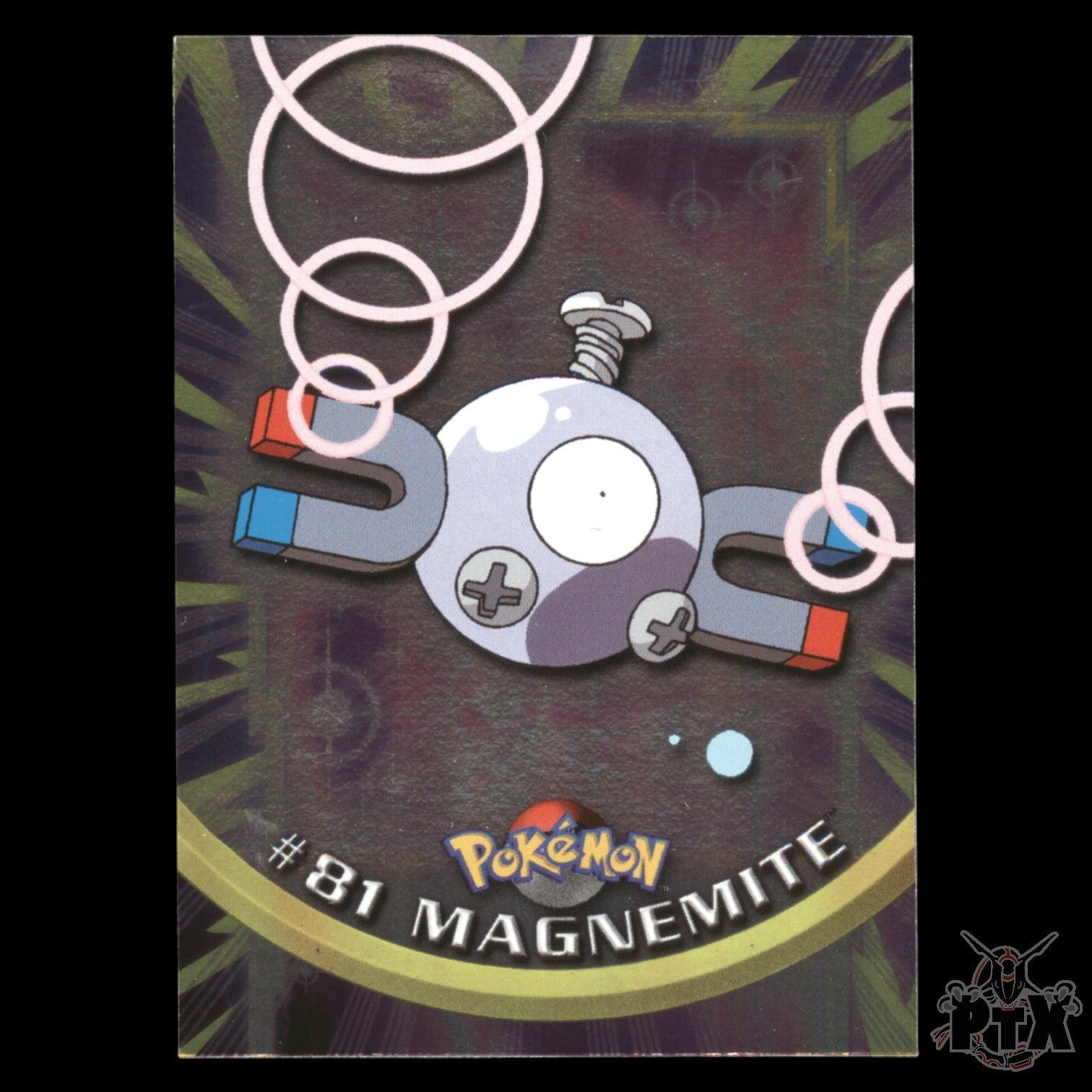 Topps Magnemite #81 Foil Series 2 Pokemon 2000