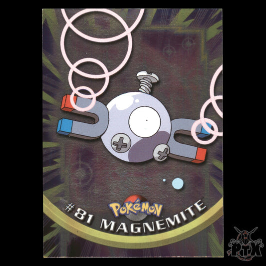 Topps Magnemite #81 Foil Series 2 Pokemon 2000