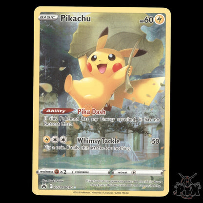 Pikachu #GG30/GG70 Crown Zenith NM/Near Mint Pokemon 2023