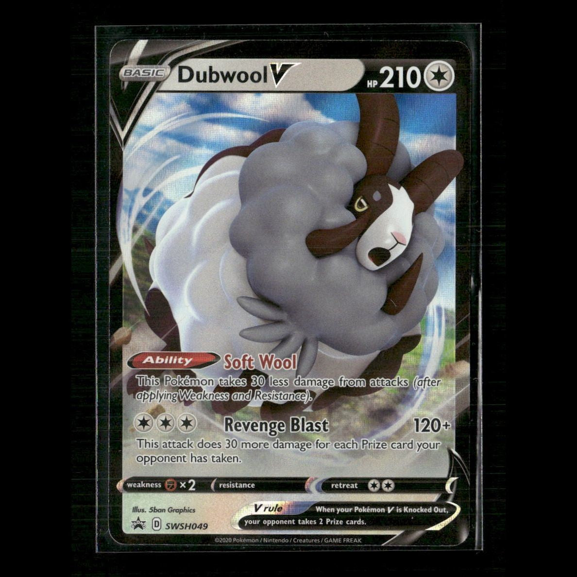 Dubwool V SWSH049 SWSH: Sword & Shield Promo Cards NM Pokemon