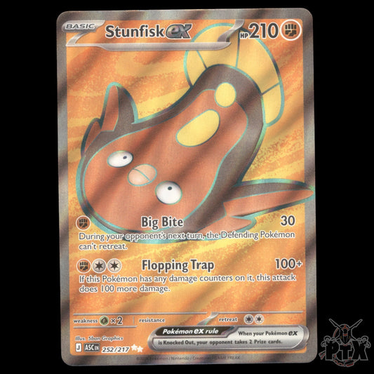 Stunfisk ex 252/217 ME: Ascended Heroes NM Pokemon