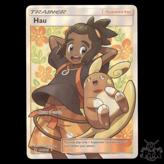 Hau #144/145 Guardians Rising NM/Near Mint Pokemon 2017