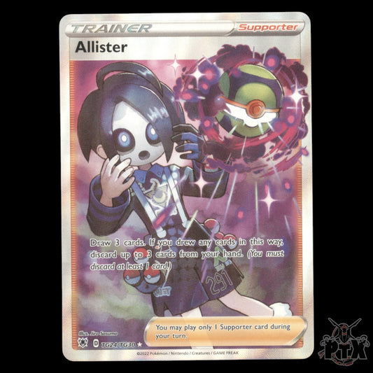 Allister #TG24/TG30 Astral Radiance NM/Near Mint Pokemon 2022