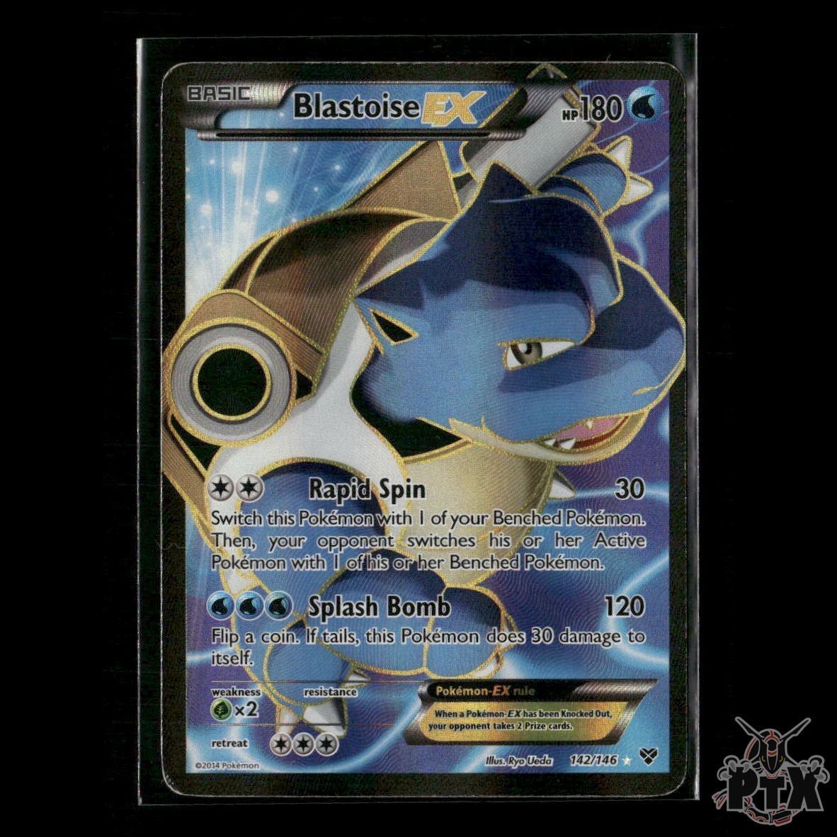 Blastoise EX 142/146 XY Base Set HP Pokemon