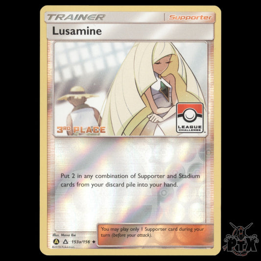 Lusamine #153a/156 3rd Place League Challenge Promo NM/Near Mint Pokemon 2019