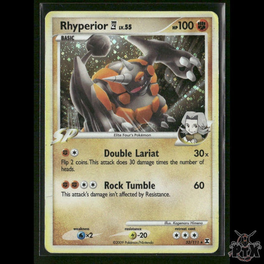 Rhyperior Holo 32/111 Deck Exclusives MP Pokemon