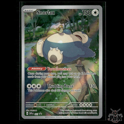 Snorlax 051 SV: Scarlet & Violet Promo Cards NM Pokemon