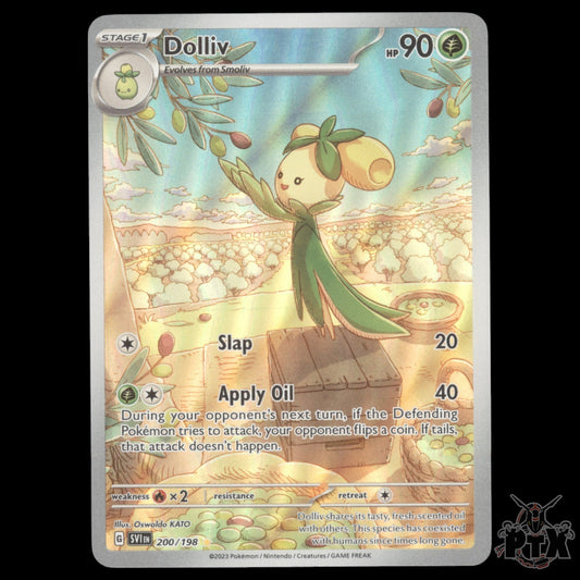 Dolliv #200/198 Scarlet & Violet Base NM/Near Mint Pokemon 2023