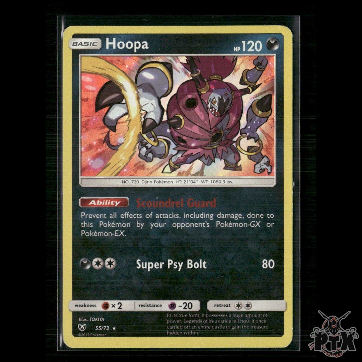Hoopa 55/73 Shining Legends HP Pokemon