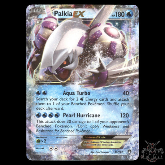 Palkia ex #31/122 Breakpoint NM/Near Mint Pokemon 2016