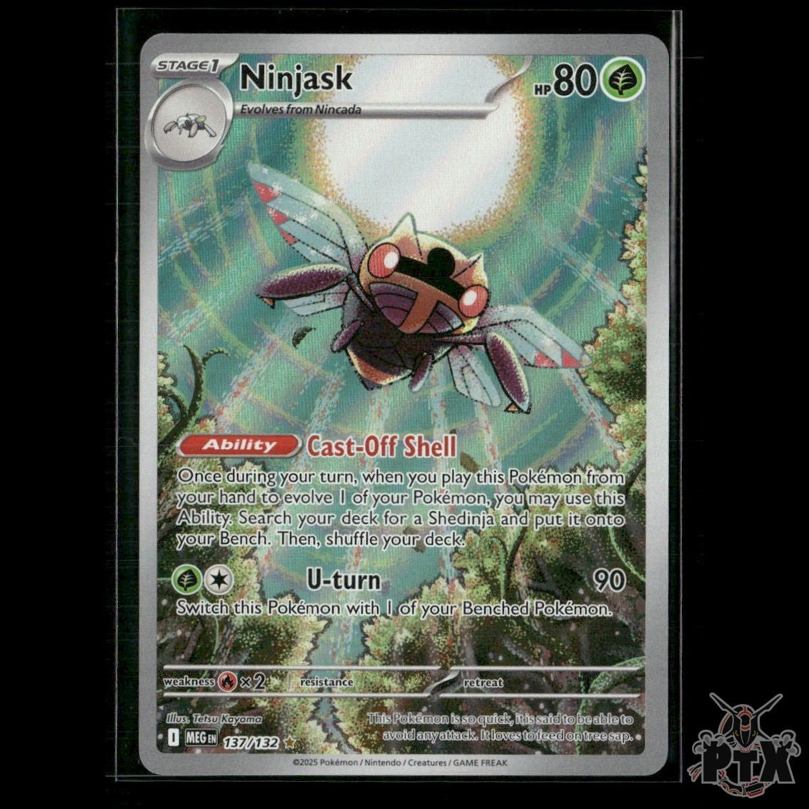 Ninjask 137/132 ME01: Mega Evolution NM Pokemon