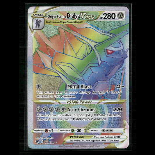Origin Forme Dialga VSTAR (Secret) 198/189 SWSH10: Astral Radiance NM Pokemon