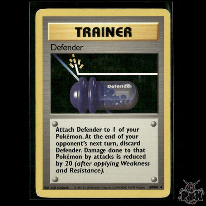 Defender 80/102 Base Set HP Pokemon