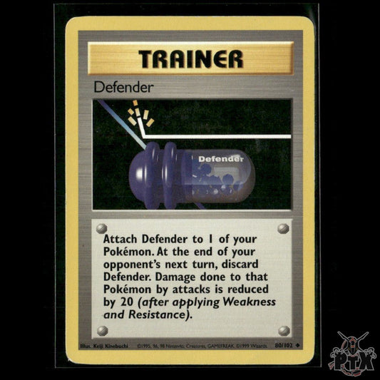 Defender 80/102 Base Set HP Pokemon