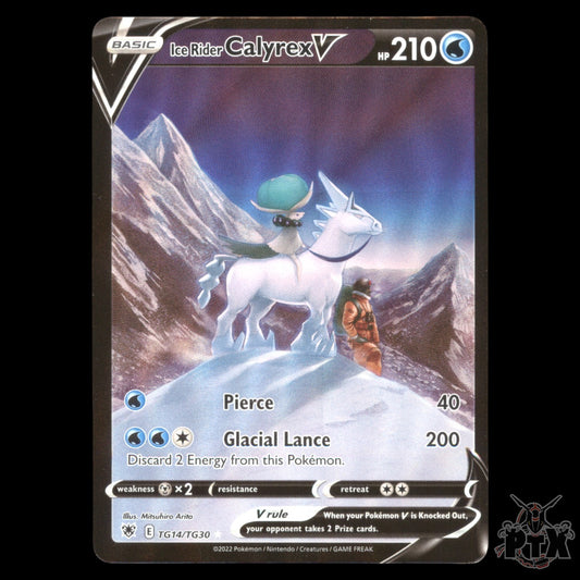Ice Rider Calyrex V #TG14/TG30 Astral Radiance NM/Near Mint Pokemon 2022