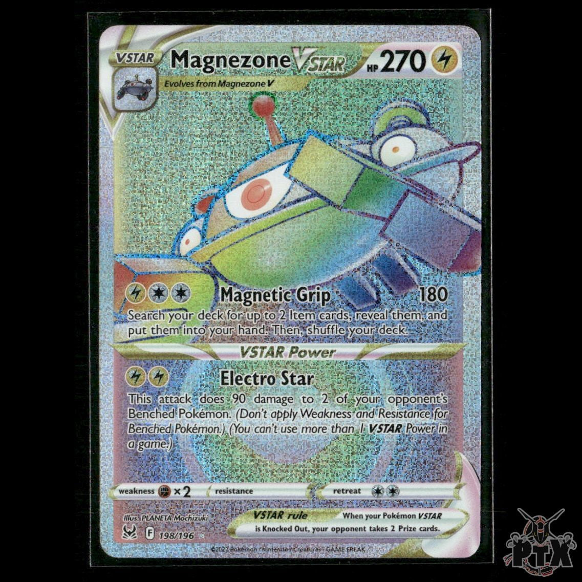 Magnezone VSTAR (Secret) 198/196 SWSH11: Lost Origin NM Pokemon