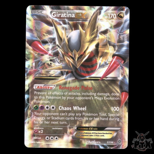 Giratina EX #57/98 Ancient Origins NM/Near Mint Pokemon 2015