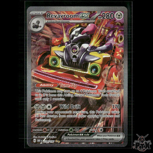 Revavroom ex 224/197 SV03: Obsidian Flames NM Pokemon