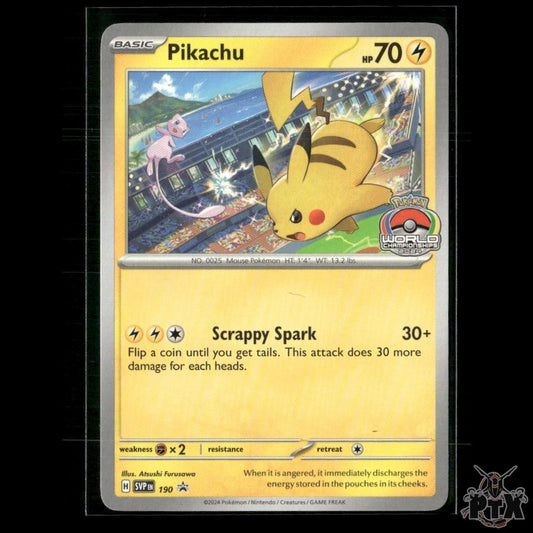 Pikachu 190 SV: Scarlet & Violet Promo Cards NM Pokemon