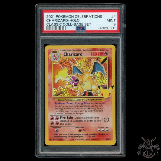 Charizard #4/102 PSA 9 Celebrations Pokemon