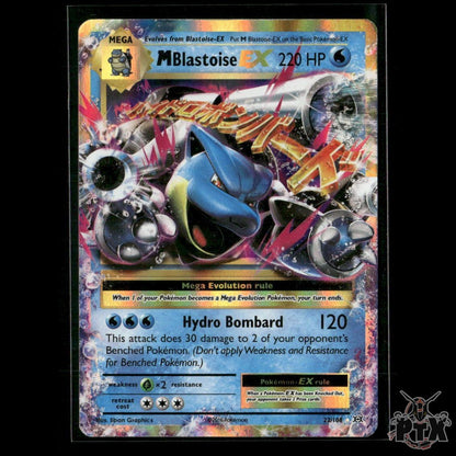 M Blastoise EX 22/108 XY - Evolutions MP Pokemon