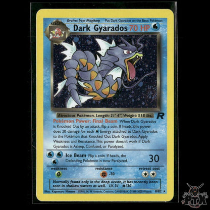 Dark Gyarados Holo 8/82 Team Rocket NM Pokemon