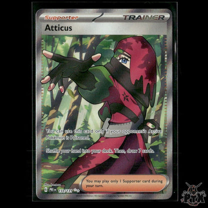 Atticus 133/131 SV: Prismatic Evolutions NM Pokemon 2025